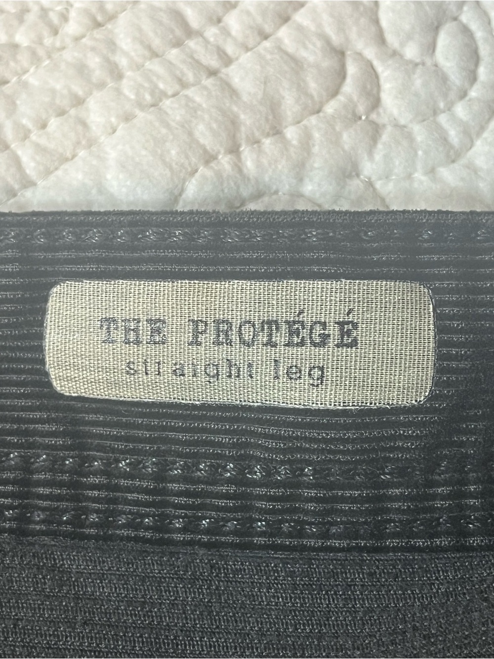 Ag Adriano Goldschmied  The Protege Straight Corduroy Jeans off-black, 36x30.75 - Picture 8 of 14